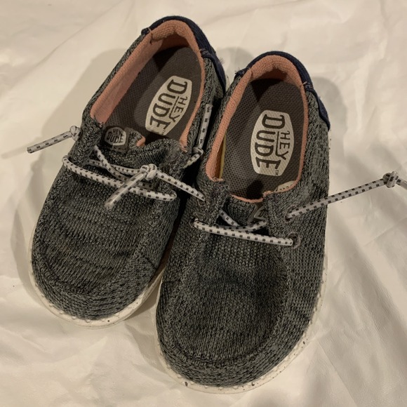 Hey Dude Other - Hey Dude Sport mesh Wendy Toddler Slip On Loafers Shoes Slippers Gray 5